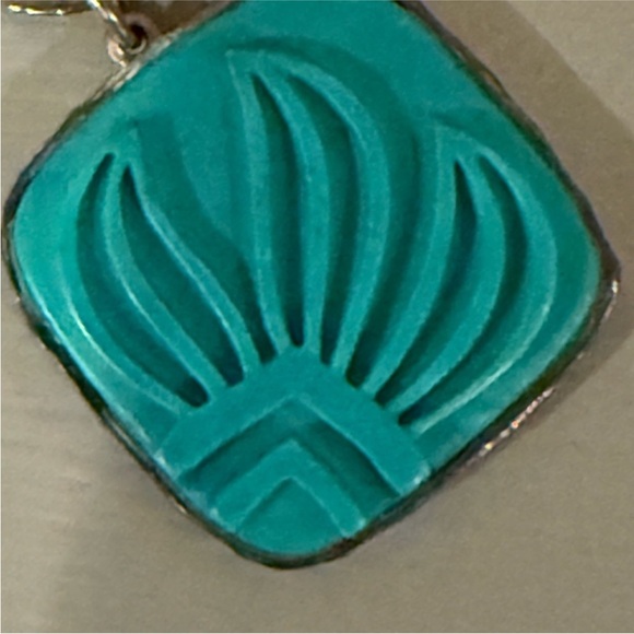 Silpada | Aqua Grace Howlett Necklace with Silver Accents - Picture 3 of 3